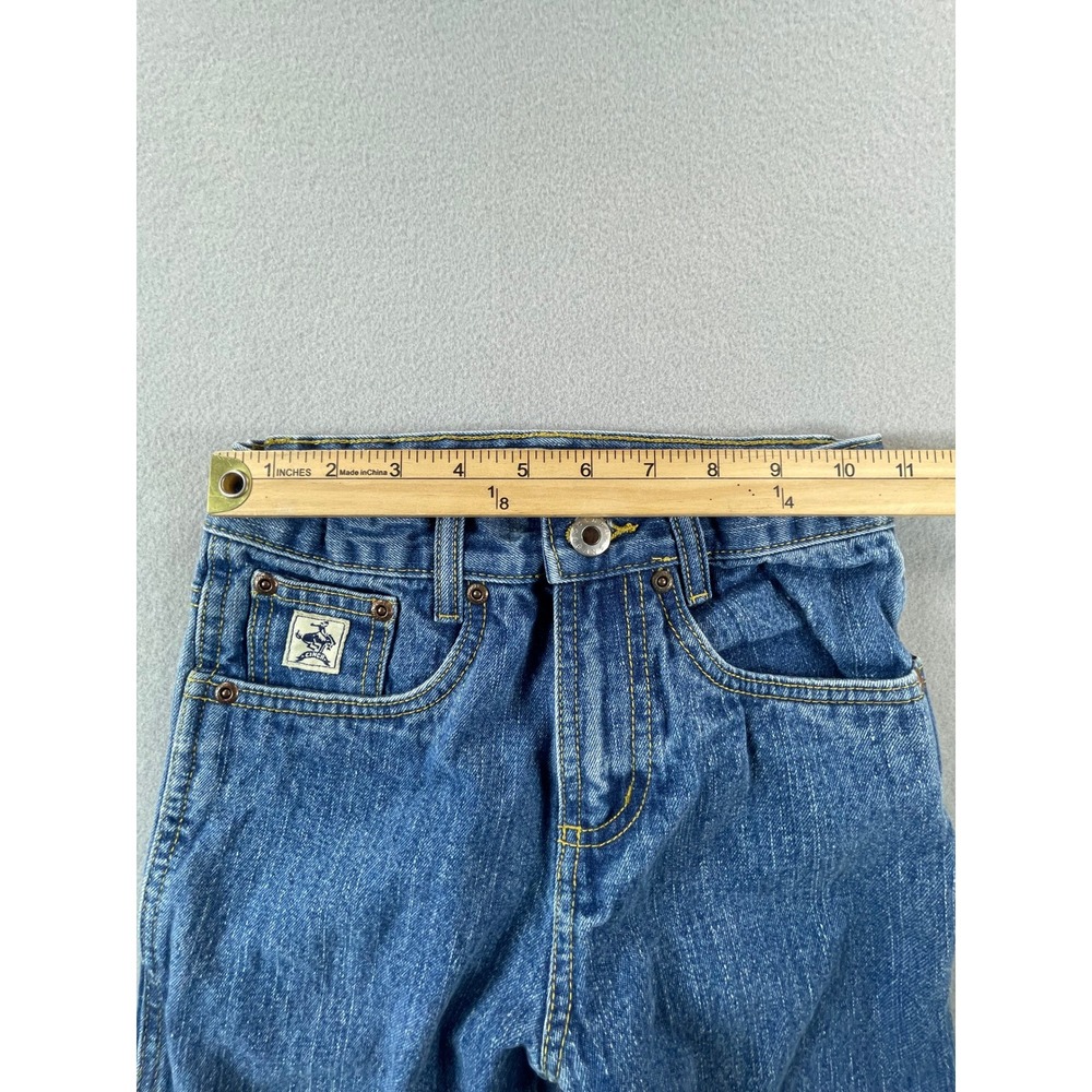 Cinch Jeans Boys 10S Blue Denim Straight Leg Western - Picture 4 of 7